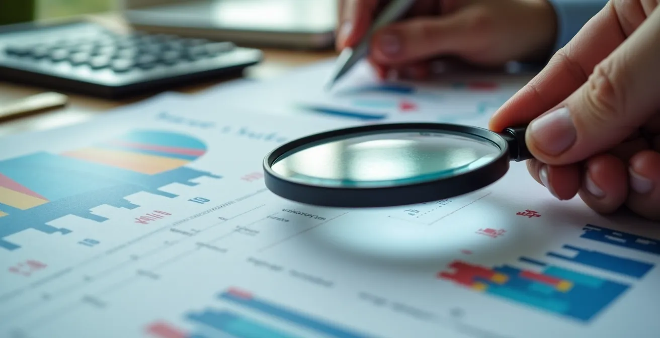 Vue macro de graphiques et indicateurs de performance immobilière