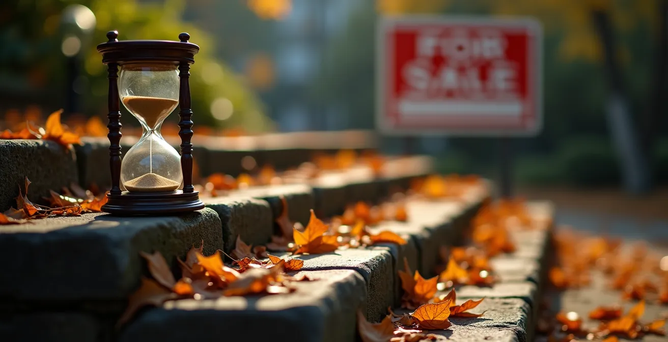 Graphique montrant la corrélation entre durée de mise en vente et baisse du prix final